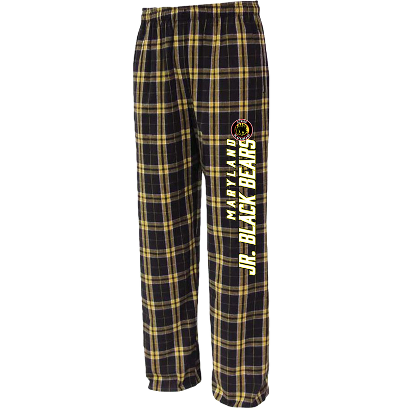 MD Jr. Black Bears Youth Flannel Pant