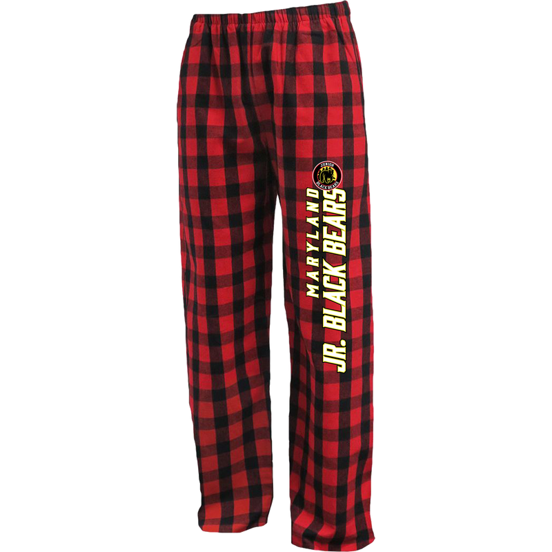 MD Jr. Black Bears Youth Flannel Pant